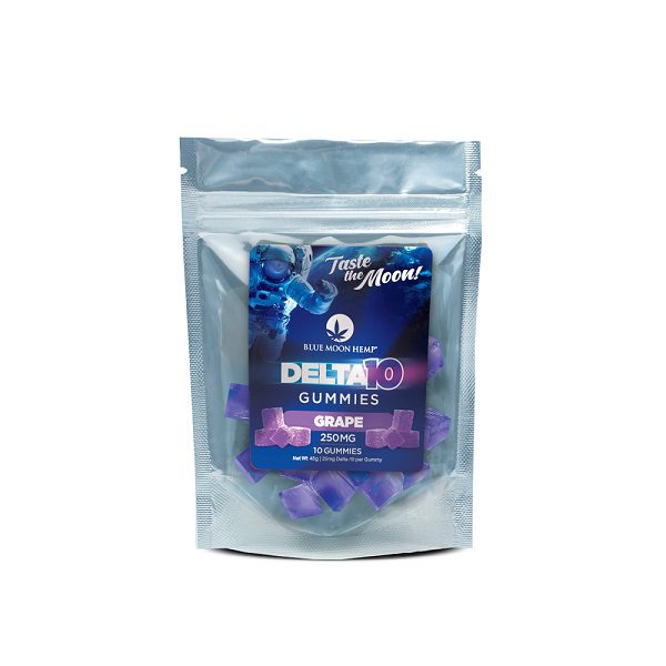 Blue Moon Hemp Delta 10 Gummies 250mg/10ct Best Price