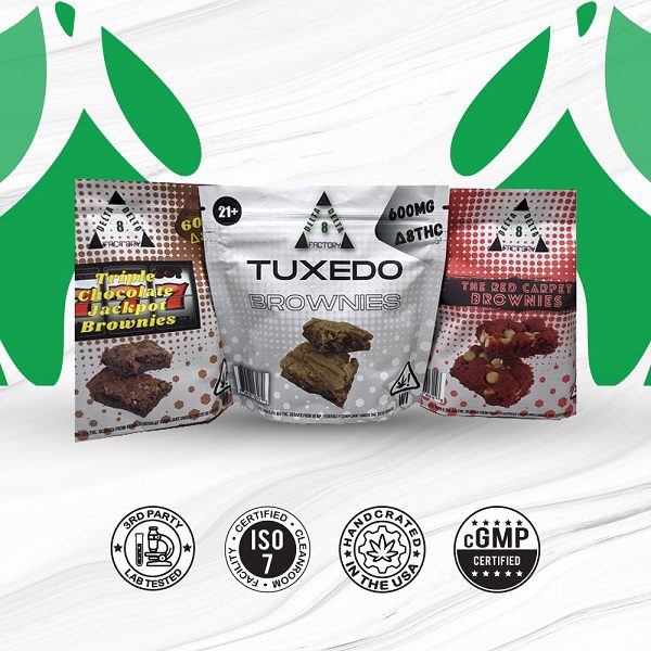 Delta-8 THC Brownies 600mg Best Price