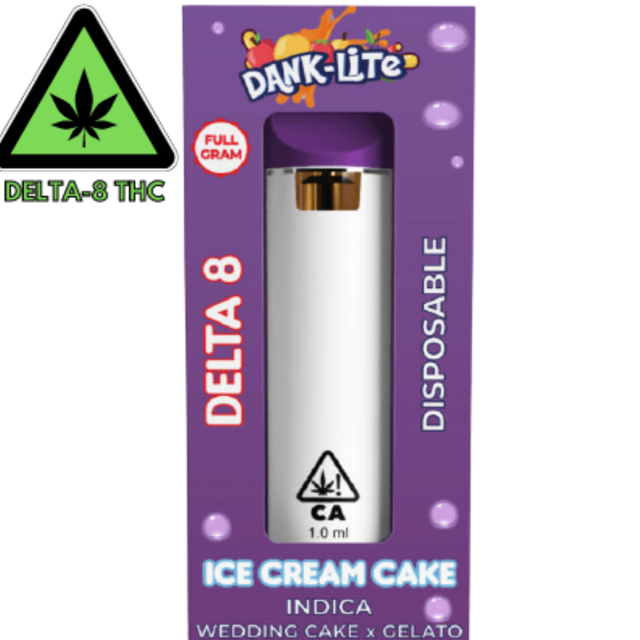 Dank Lite | Delta 8 Disposable Vape Pens - 1mL Best Price