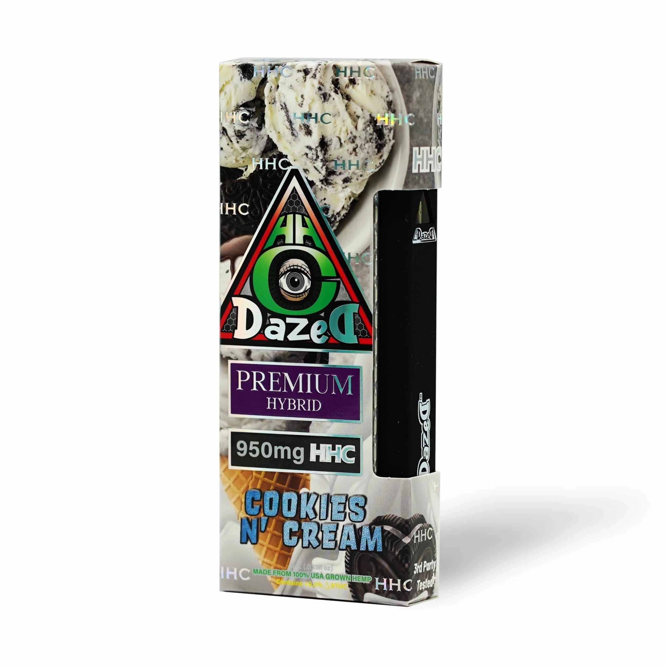DazeD8 Cookies Cream HHC Disposable (1g) Best Price