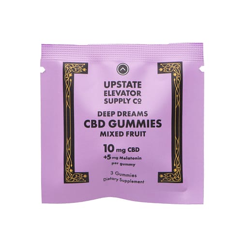 Upstate Elevator 10mg Deep Dreams CBD Gummies for Sleep 3 Gummies Best Price