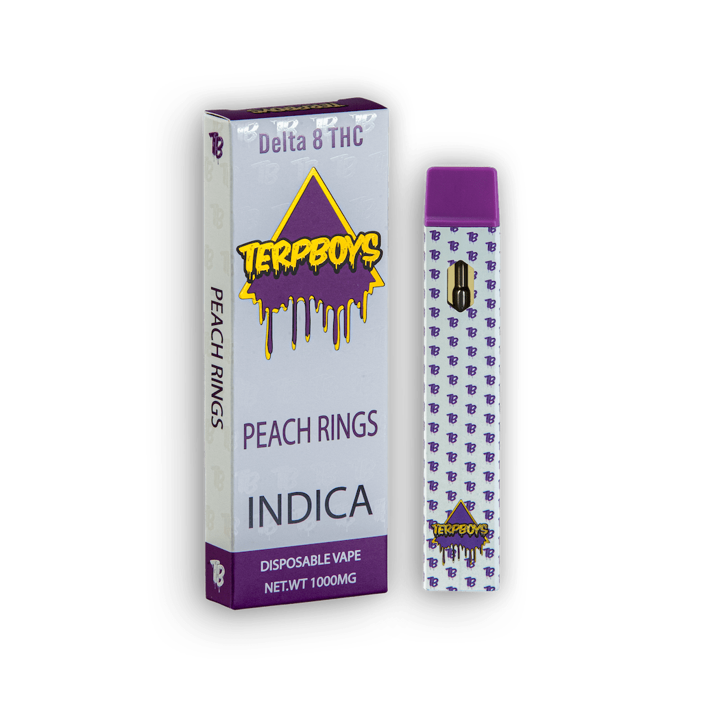 TerpBoys Indica Delta-8 THC Disposable Vapes 1000mg Best Price