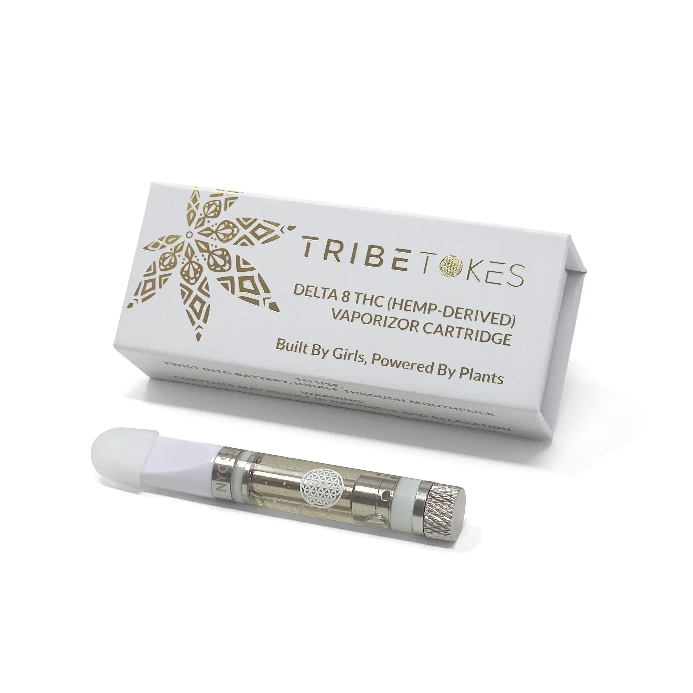 TribeTokes Delta 8 Vape Pen Starter Kit | MINI Battery + Full Gram Cart Best Price