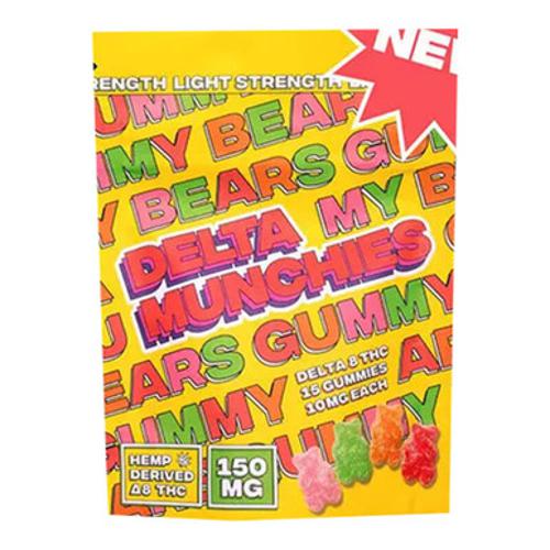 Delta Munchies - Delta 8 Edible - Gummy Bears Gummies - 10mg-30mg Best Price