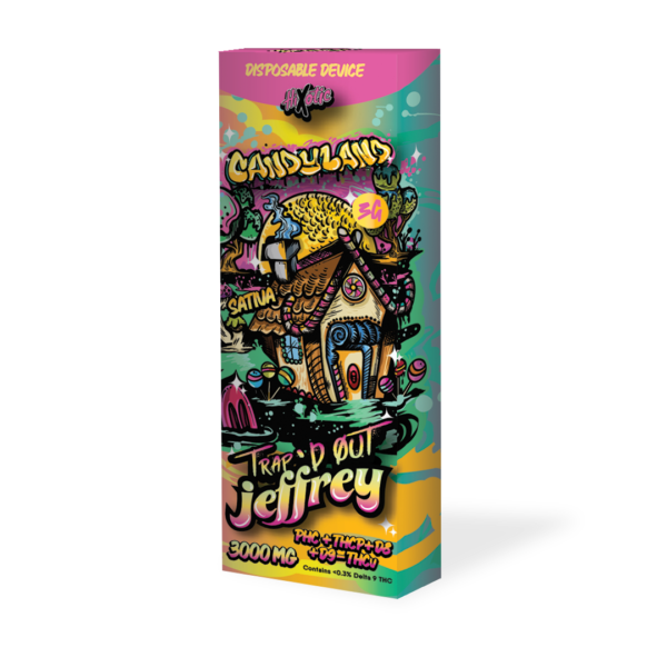 HiXotic | Live Resin THC-P + D8 + PHC Trap'd Out Jeffrey Disposable - 3g Best Price