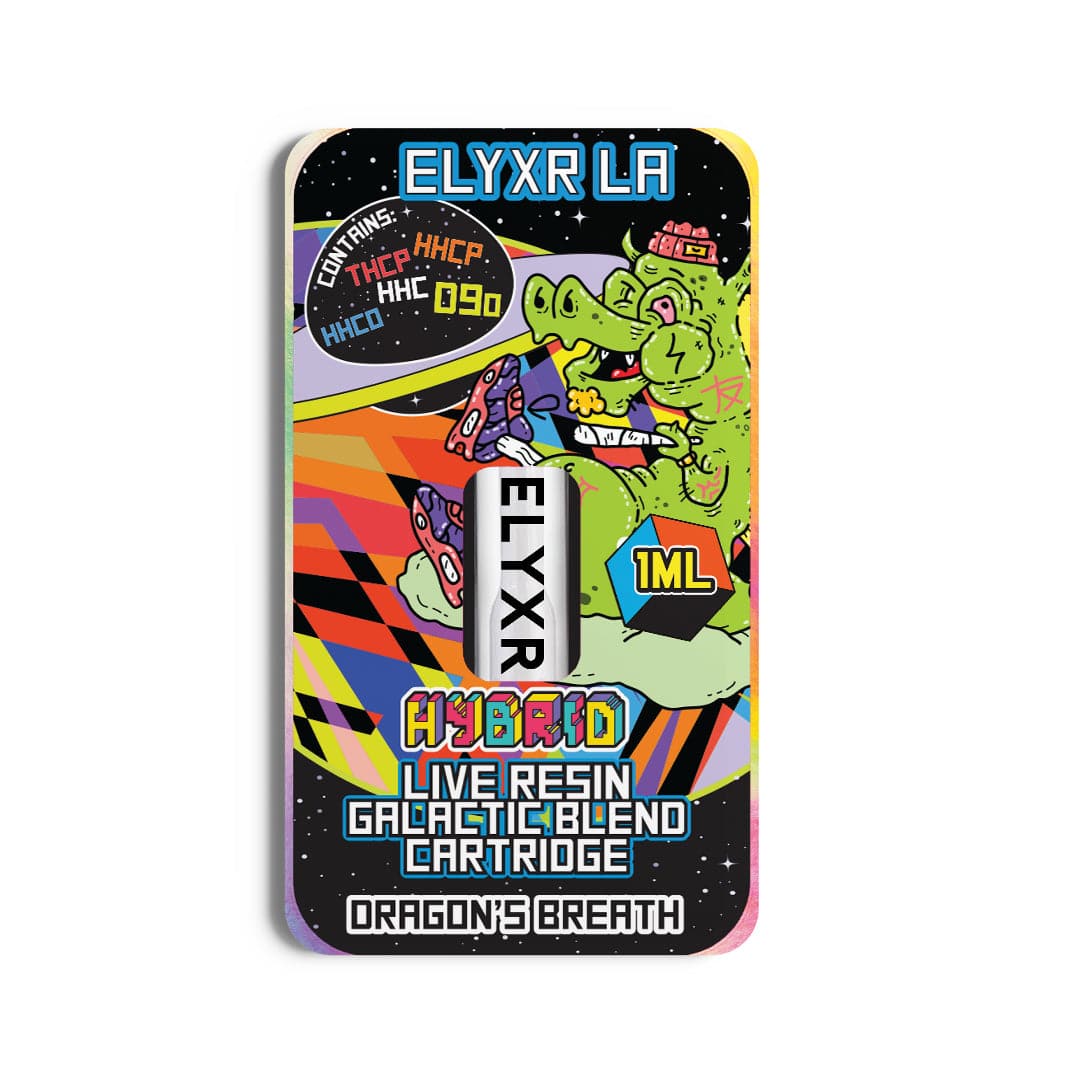 Elyxr Live Resin Galactic Blend (HHC, HHCo, THCP, HHCP, D9o) Cartridge 1 Gram (1000mg) Best Price