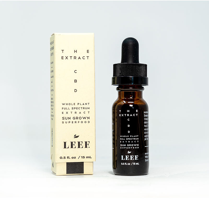 Leef Organics THE EXTRACT Liquid Superfood - CBD Extract Best Price