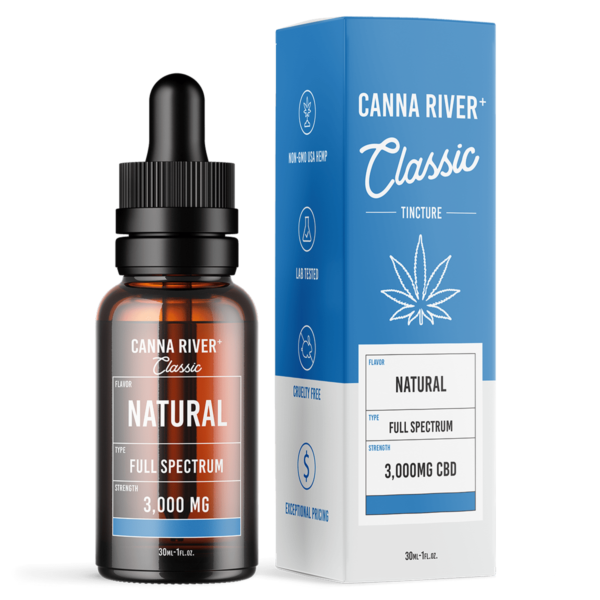 Canna River CBD Classic Tincture Best Price