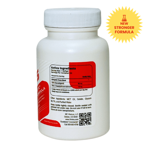 Focus Softgels CBG:THCv (New Formula!) Best Price