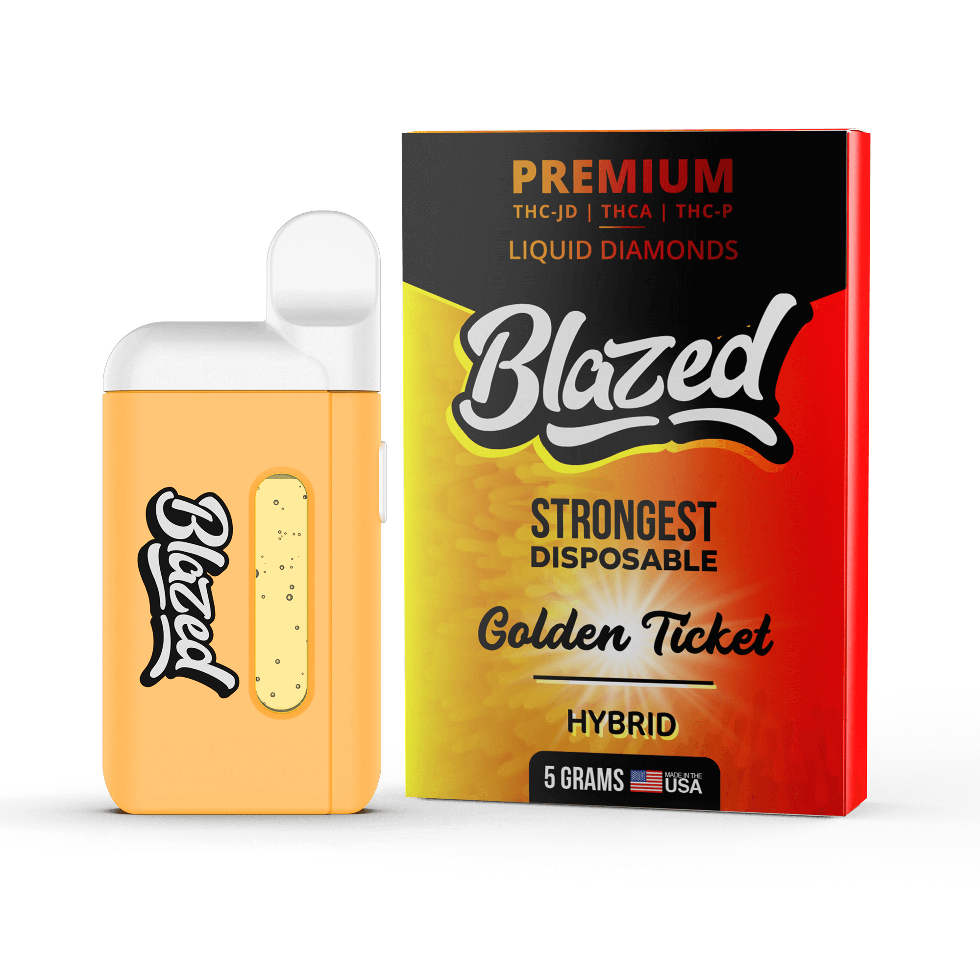 THCA + Delta 9P 5 Gram Disposable – Blazed Best Price