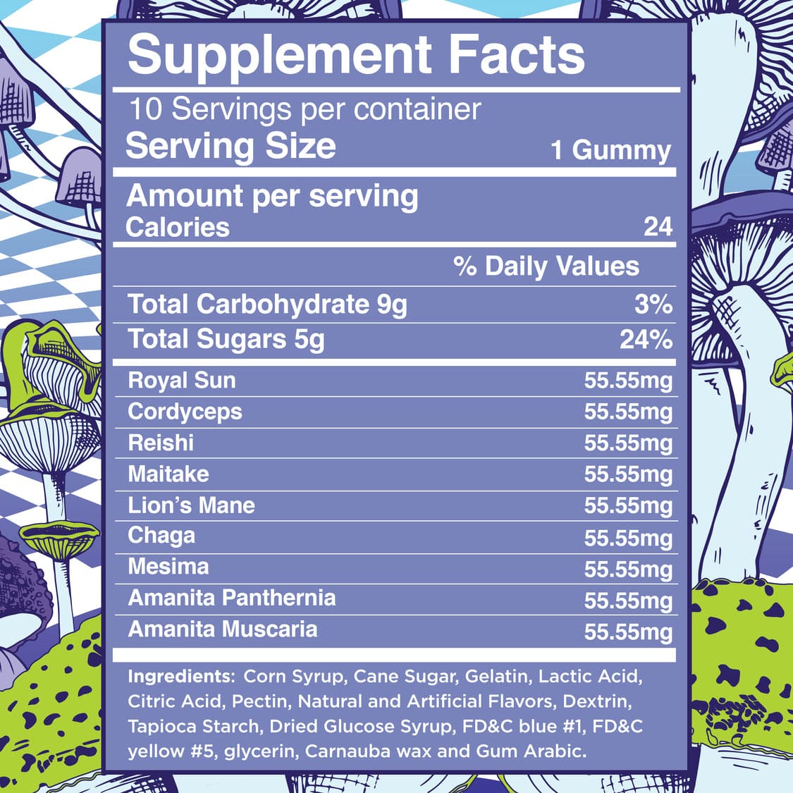 Elyxr Super Mushroom Blend Gummies (5000mg) Best Price