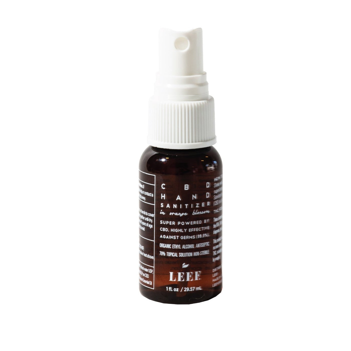 Leef Organics CBD Hand Sanitizer in Orange Blossom Best Price