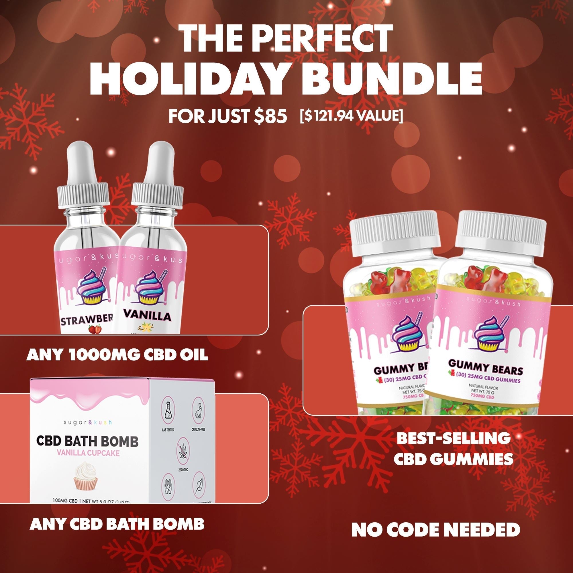 Sugar and Kush Holiday Bundle Best Price