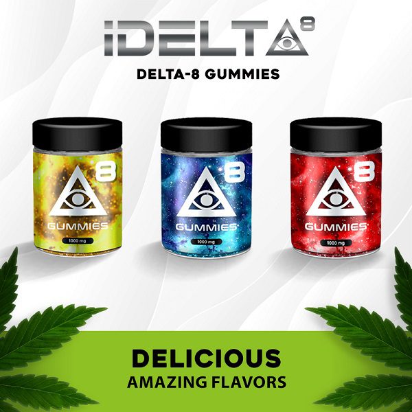 iDELTA8 Delta 8 Gummies 20ct – 50mg Per Gummy Best Price