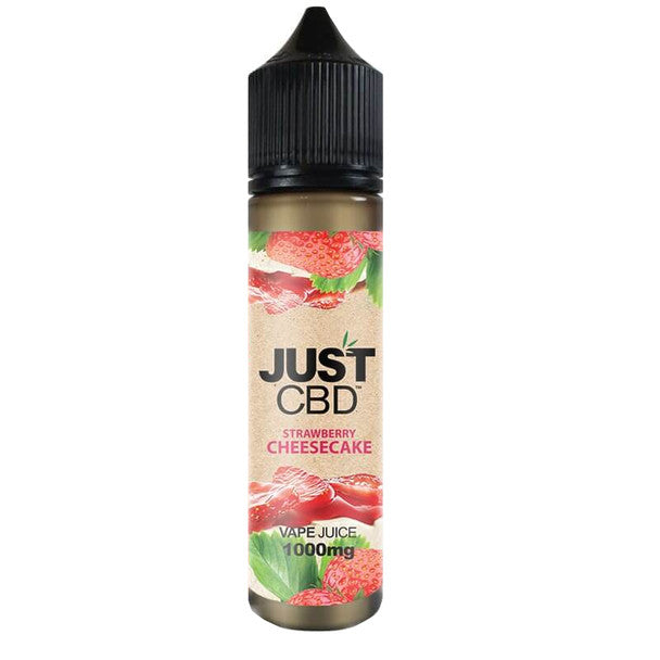 JustCBD - CBD Vape Juice - Strawberry Cheesecake 1500mg 3000mg Best Price