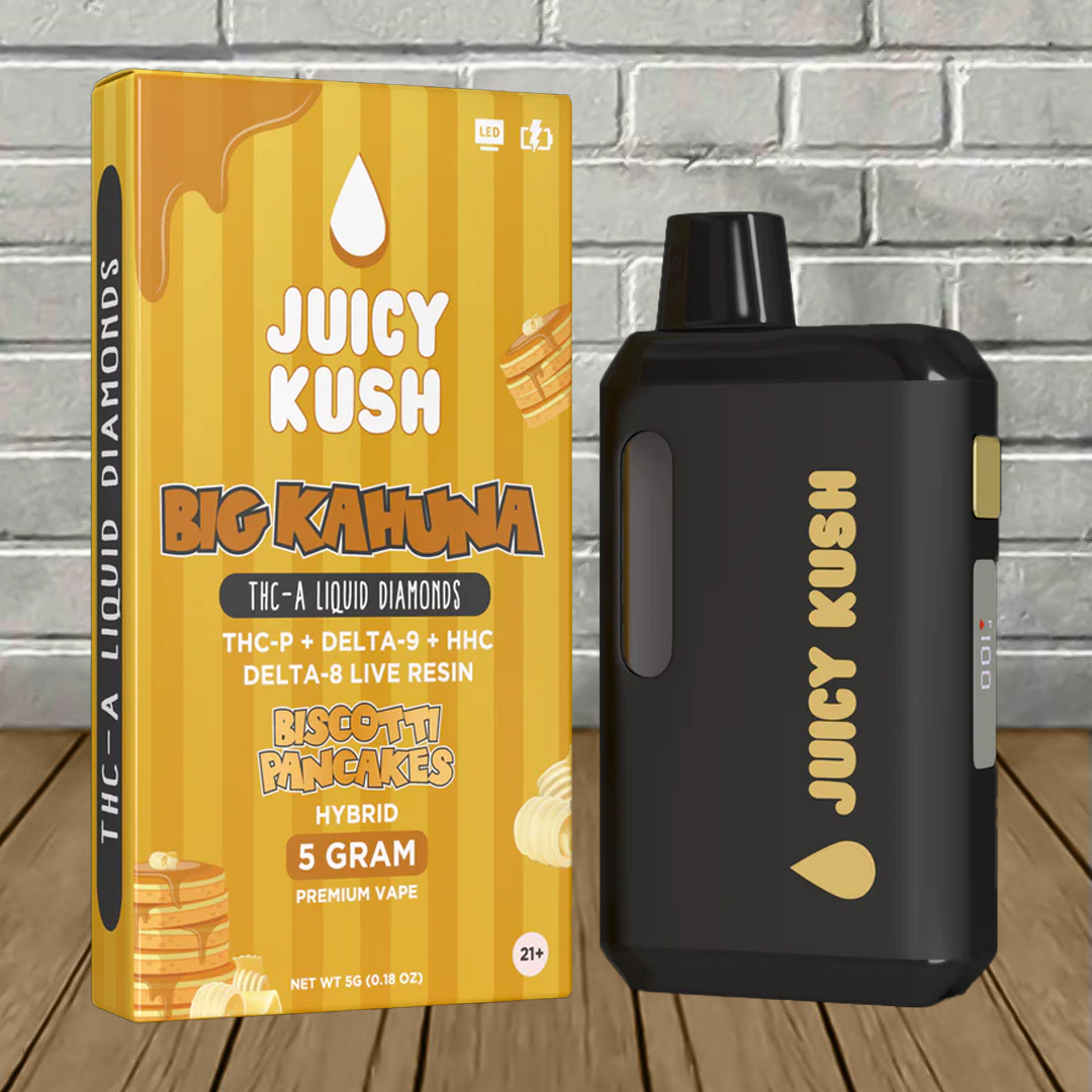 Juicy Kush Big Kahuna THCa Liquid Diamonds Disposable 5g Best Price