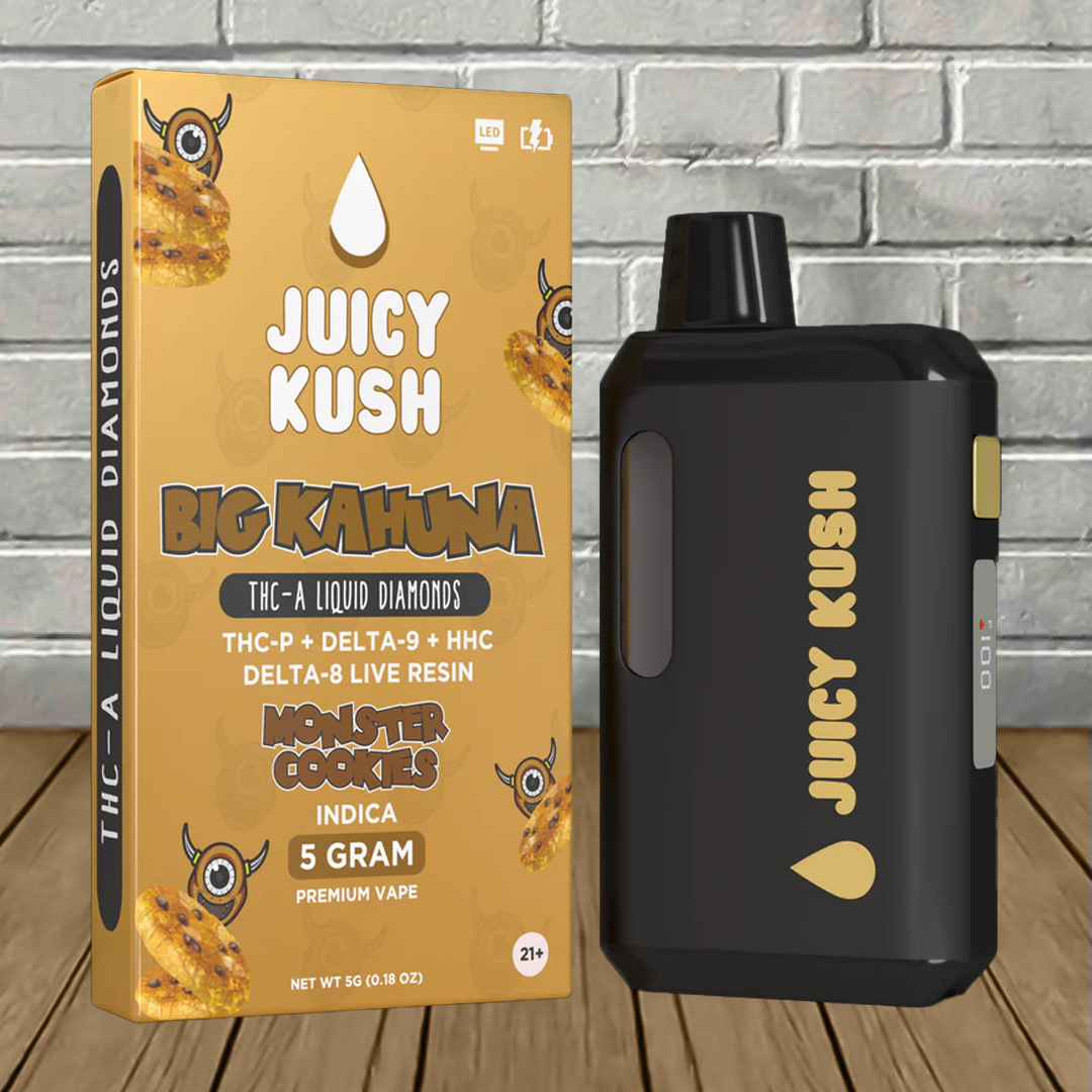 Juicy Kush Big Kahuna THCa Liquid Diamonds Disposable 5g Best Price