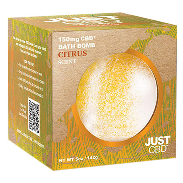 JustCBD - CBD Bath - Citrus Bath Bomb - 150mg Best Price