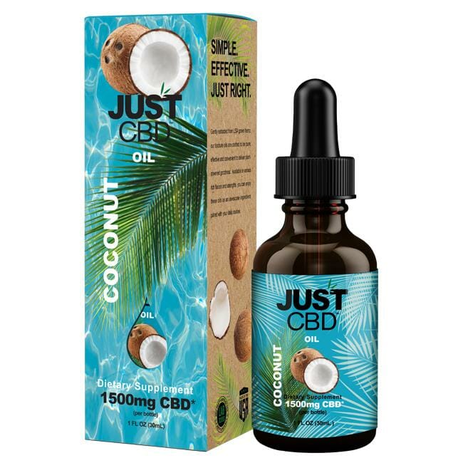 JustCBD - CBD Oil Tincture Coconut Best Price