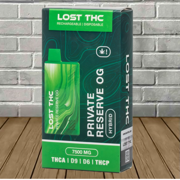 Lost THC THCa | D9 | D6 | THCP Disposable 7.5g Best Price