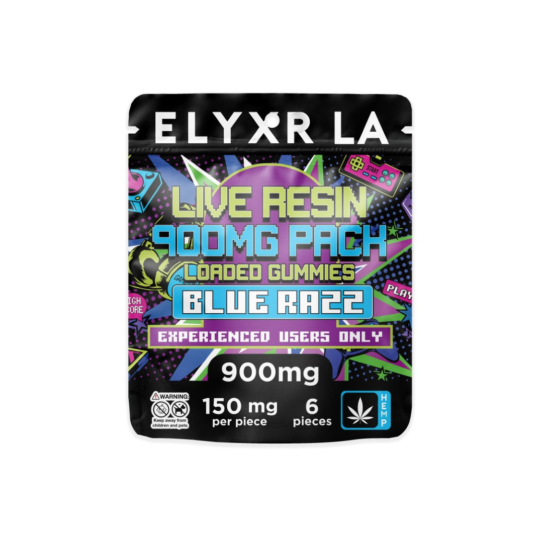 Elyxr Live Resin Loaded Gummies (900mg) 6 Pack Best Price