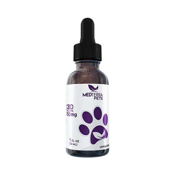 Medterra - CBD Pet Tincture - Unflavored - 150mg-750mg Best Price