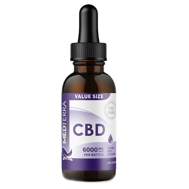 Medterra - CBD Tincture - Isolate Spectrum Drops - 6000mg Best Price