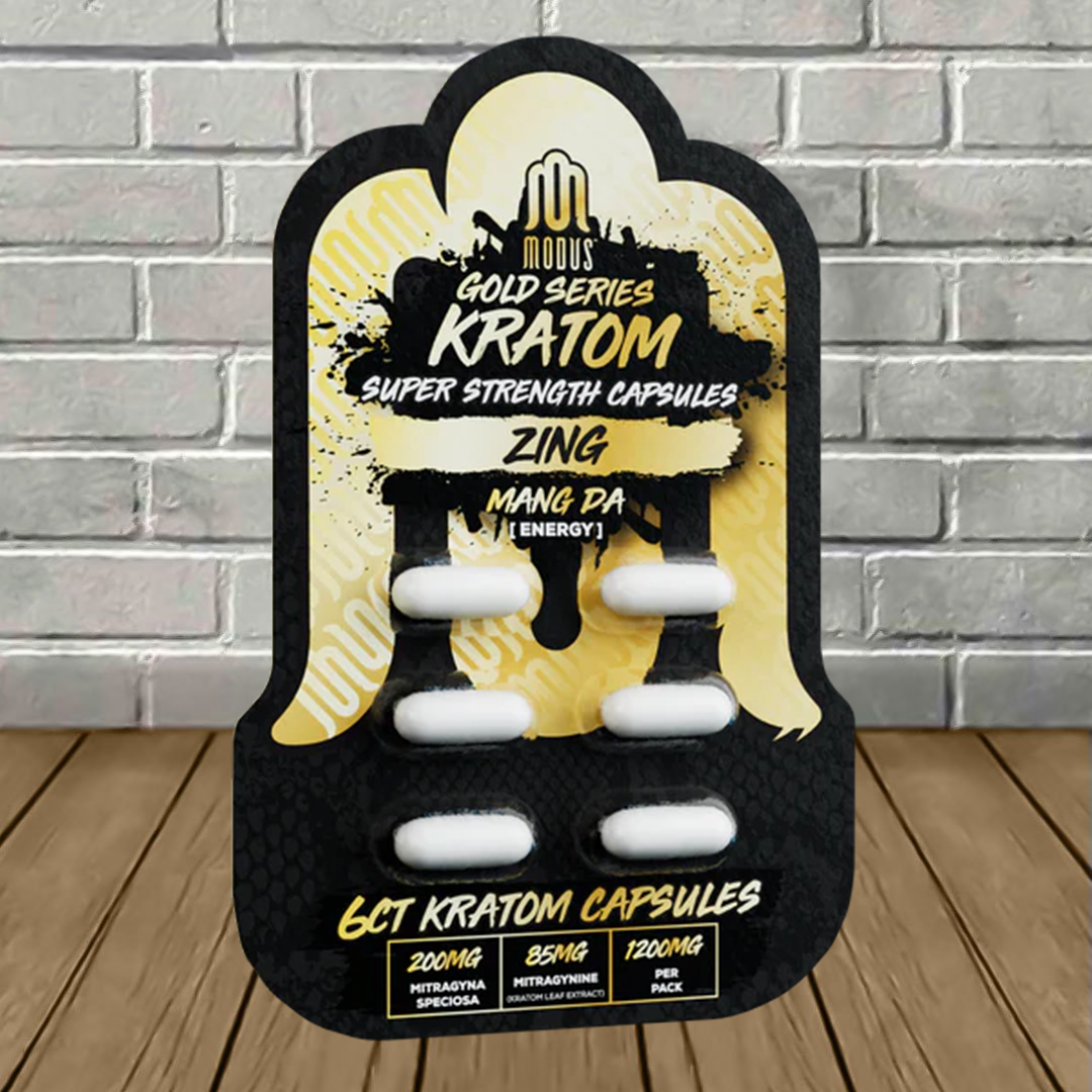 Modus Gold Series Kratom Super Strength Capsules Best Price