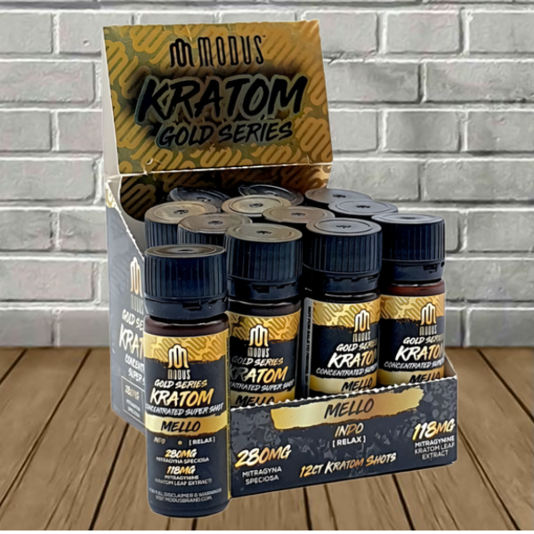 Modus Gold Series Mello Kratom Extract Shot Best Price