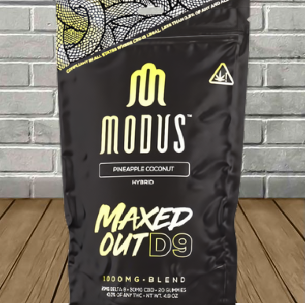 Modus Maxed Out 2:3 D9 + CBD Gummies 1000mg Best Price