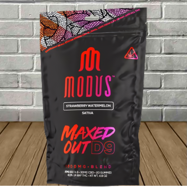 Modus Maxed Out 2:3 D9 + CBD Gummies 1000mg Best Price