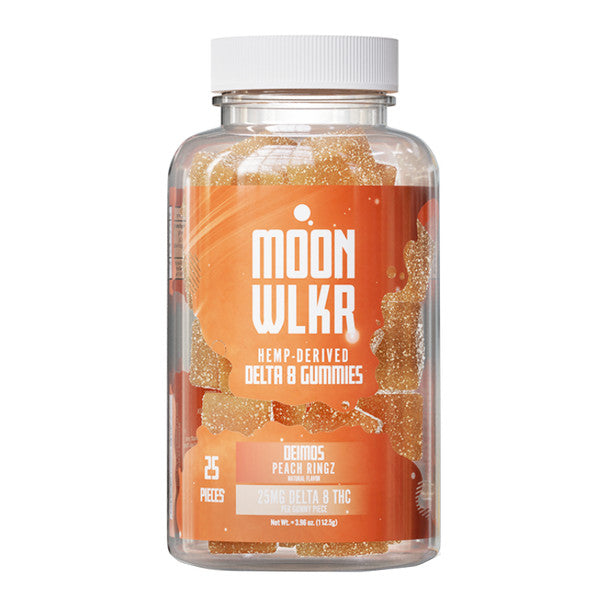 MoonWLKR - Delta 8 Edible - Deimos Gummies - Peach Ringz - 625mg Best Price