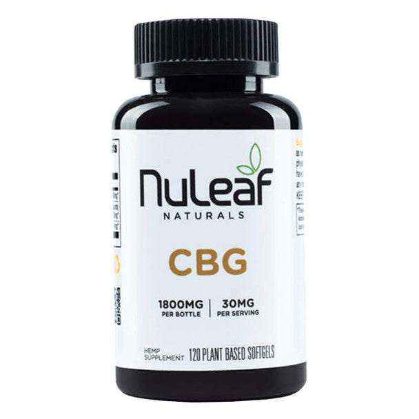 Nuleaf Naturals CBD Softgels - CBG CAPS 300MG-1800MG Best Price