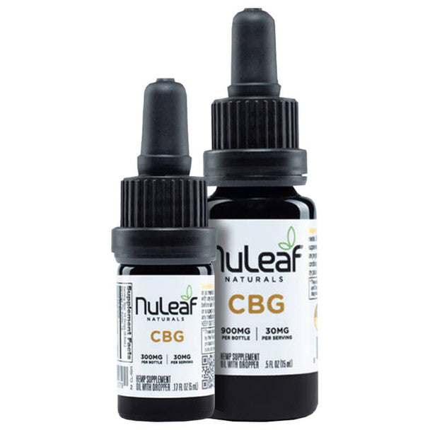 Nuleaf Naturals CBD Tincture - Full Spectrum CBG Oil 300MG-1800MG Best Price