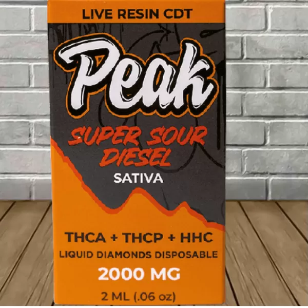 Peak THCA Live Resin Liquid Diamonds Disposable 2ml Best Price