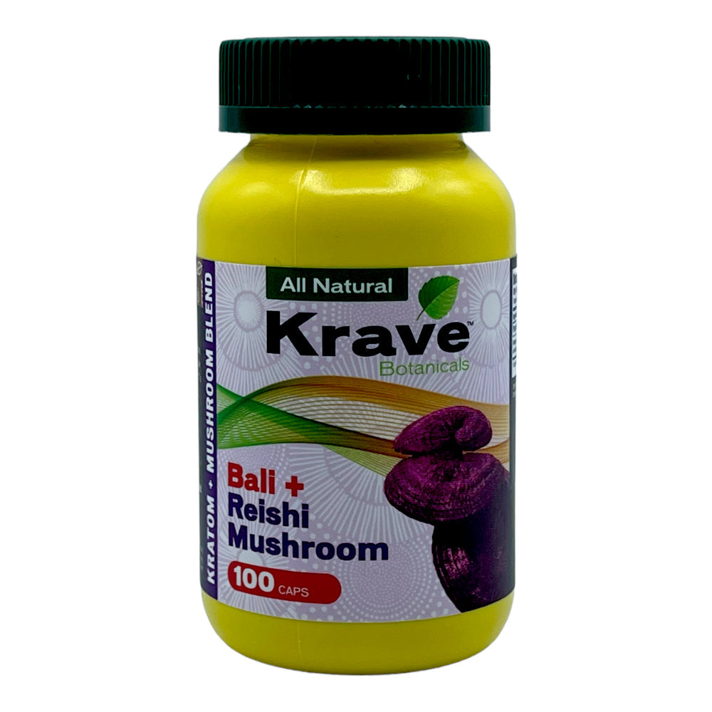 Krave Kratom & Mushroom Capsules (100ct) Best Price