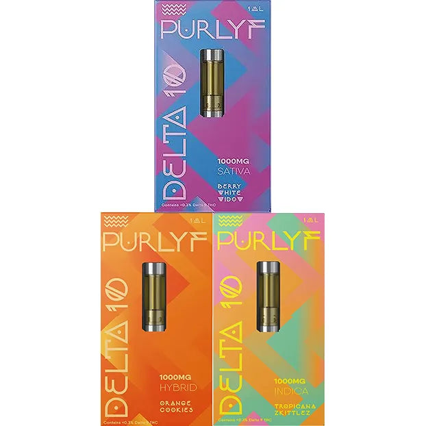 Purlyf | Delta 10 THC Cartridges - 1g Best Price