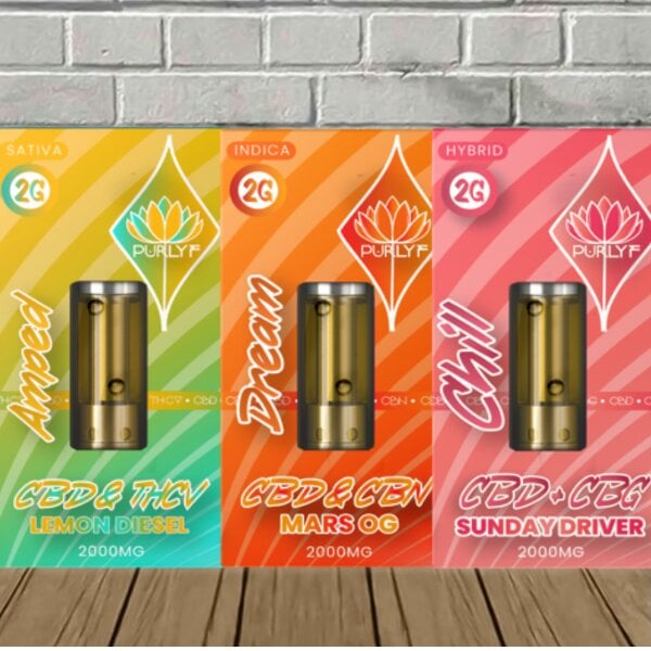 Purlyf Targeted CBD Cartridge 2g Best Price