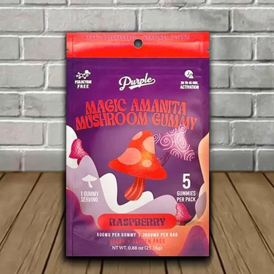 Purple Magic Amanita Mushroom Gummies Best Price