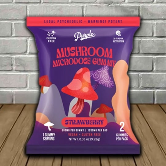 Purple Magic Amanita Mushroom Gummies Best Price