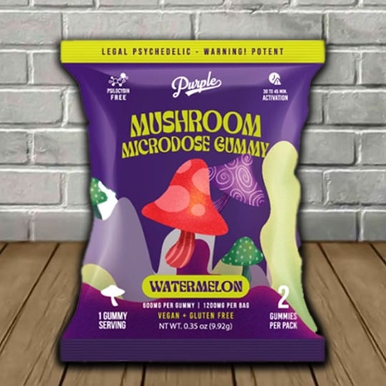 Purple Magic Amanita Mushroom Gummies Best Price