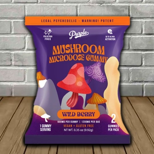 Purple Magic Amanita Mushroom Gummies Best Price