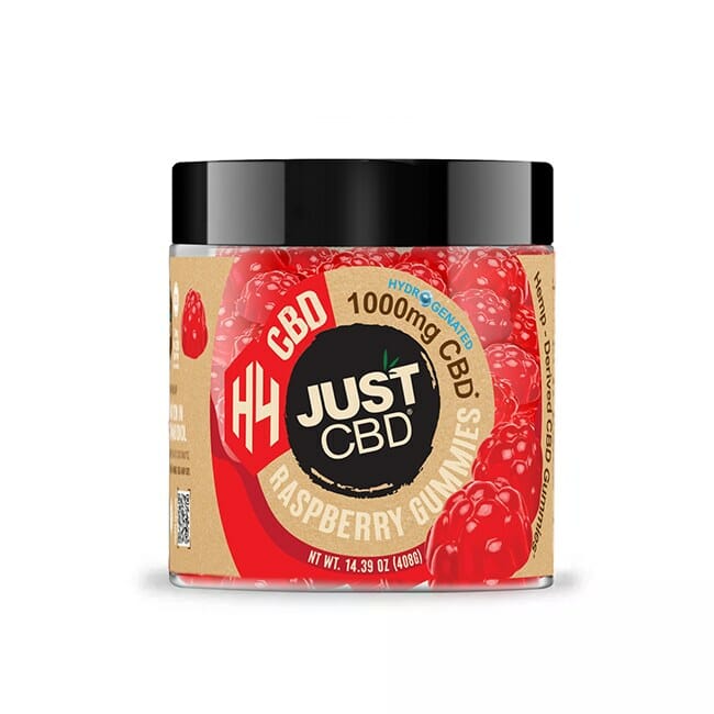 JustCBD H4 CBD Gummies – Raspberry Best Price