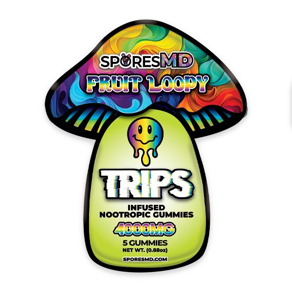 SporesMD Trips Nootropics Gummies 5 Counts Best Price