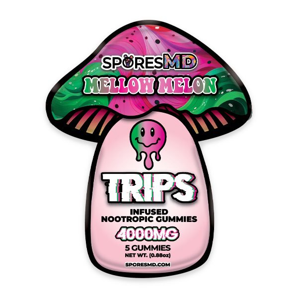 SporesMD Trips Nootropics Gummies 5 Counts Best Price