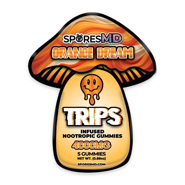 SporesMD Trips Nootropics Gummies 5 Counts Best Price