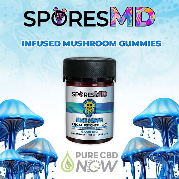 SporesMD Mushroom Gummies 20 Count Best Price