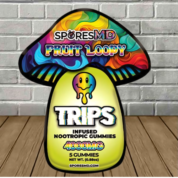 SporesMD Trips Infused Nootropic Gummies 4000mg Best Price