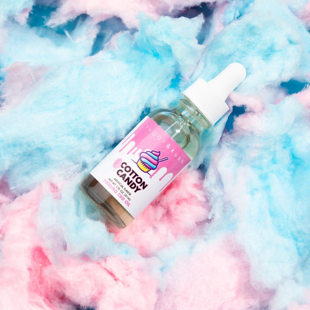 Sugar and Kush Cotton Candy CBD Oil Drops Best Price