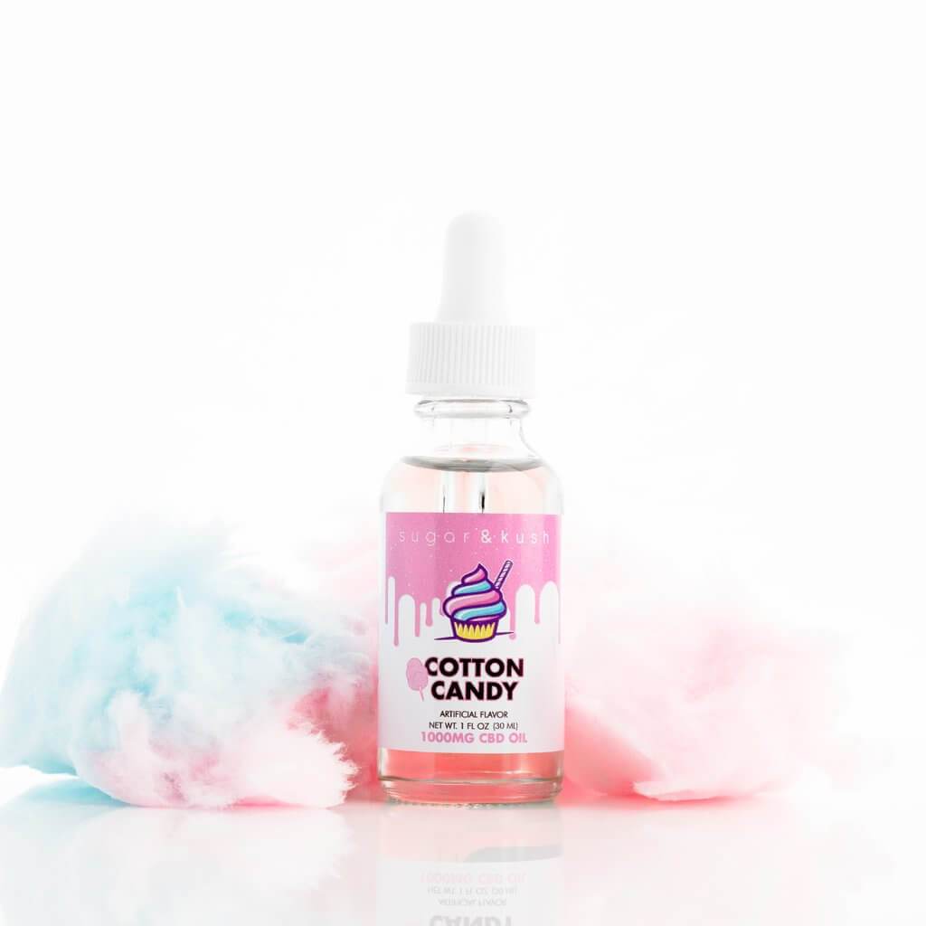 Sugar and Kush Cotton Candy CBD Oil Drops Best Price